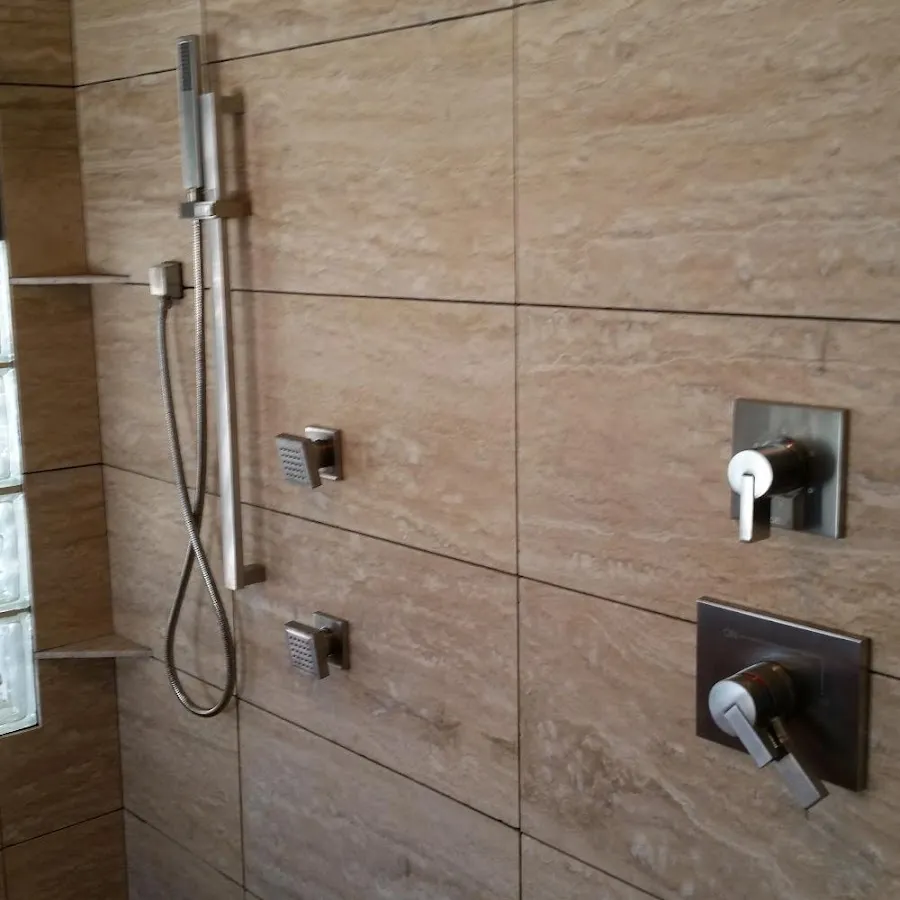 Shower fixture installation for Gas Line Repair in Fairfax